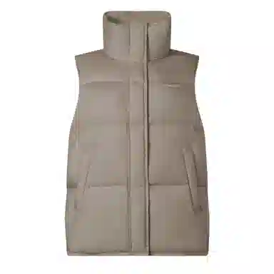 坦博尔 百搭时髦短款立领马甲羽绒服 女款