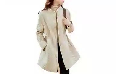 【dme】 宽松高收腰显瘦防磨立领棉服 女款