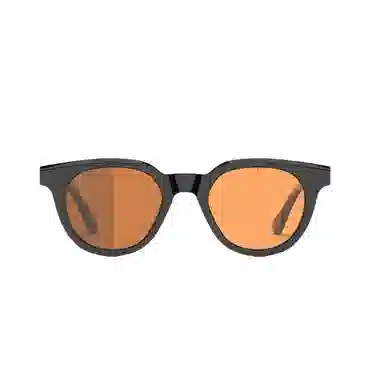 中单 小框韩版变色时尚复古 板材加金属 圆形 太阳眼镜 男女同款情侣款