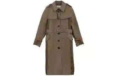 COACH FW21 Laurel Green Trench Coat