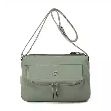 捷朗仕 防泼水多层多口袋设计感时尚休闲通勤 尼龙 斜挎包 男女同款情侣款 多色