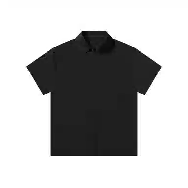 乱步 极简垂感透气随性中性翻领穿搭纯色基础款休闲夏季短袖衬衫 男女同款