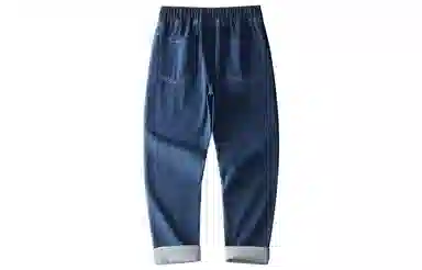 加菲猫家族 美式复古水洗做旧宽松潮牌牛仔裤 男女同款