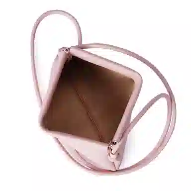 都宝路 简约百搭实用轻便软面收纳钥匙卡包零钱包数据线 合成革 手机包 小号 女款 黄色/米白/黑色/粉红