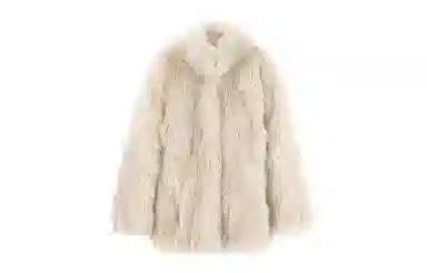 COCO LIMITED Fox Fur Coat Long