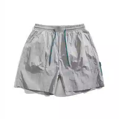 【dme】 日系复古纯色简约运动五分裤户外薄款速干沙滩休闲短裤 男女同款