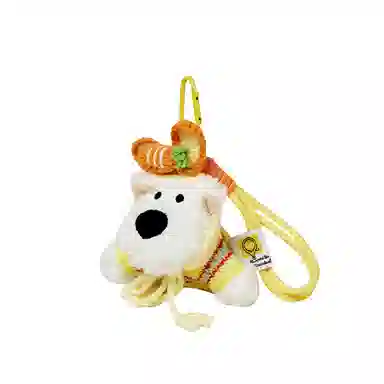 纳兰杜 可爱卡通创意 毛绒 包周边 女款 胡萝卜西高地/绿蛙紫衣西高地