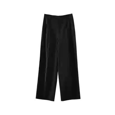 娅丽达 通勤简约中腰阔腿休闲裤 女款