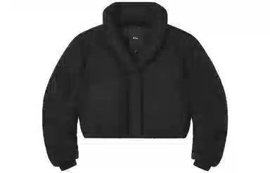 Khy DROP 002 Cropped Puffer Jacket Black