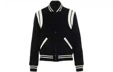 Saint Laurent Teddy Jacket Black