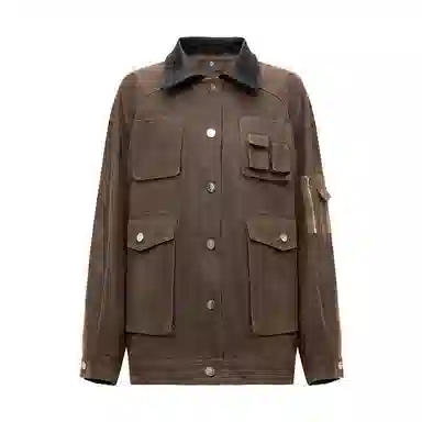 Lost in Echo Retro Cropped Jacket