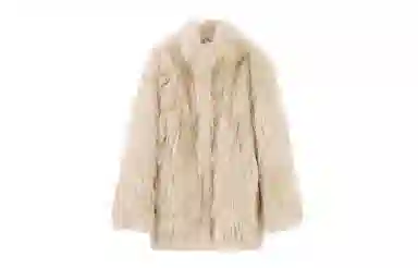 COCO LIMITED Fox Fur Coat Long