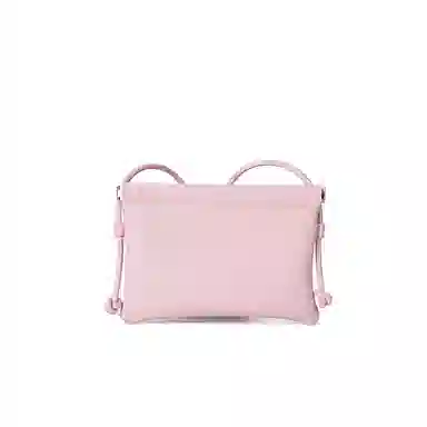 都宝路 简约百搭实用轻便软面收纳钥匙卡包零钱包数据线 合成革 手机包 小号 女款 黄色/米白/黑色/粉红