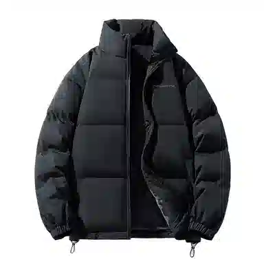 棉致 简约纯色基础宽松棉服 男女同款