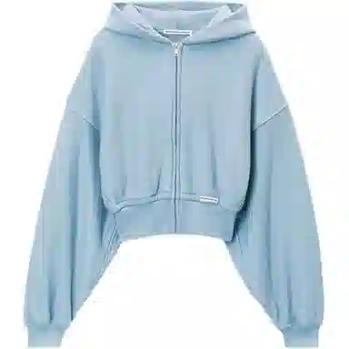 Alexander Wang SS25 Hoodie Light Blue