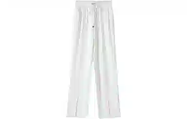 恒源祥 纯色开叉阔腿休闲裤 女款