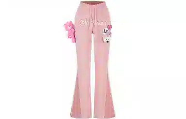 13 DEMARZO x CARE BEARS 23FW Bear Badge Sweatpants Women
