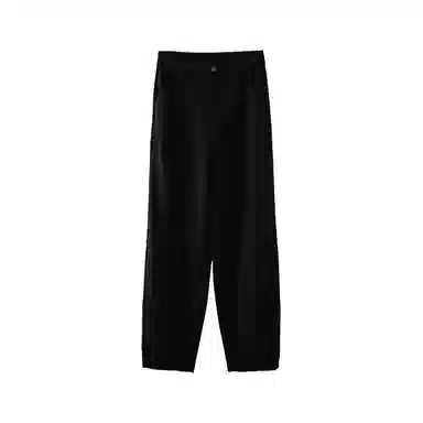 娅丽达 通勤高腰纯色哈伦裤休闲裤 女款 黑色