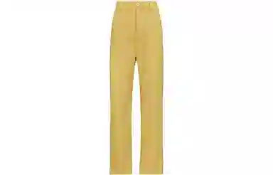 美洋 纯色高腰直筒九分休闲裤 女款