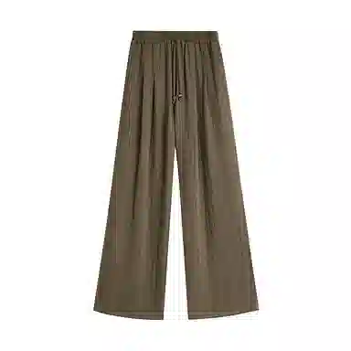 茵曼 中腰宽松直筒休闲裤 女款