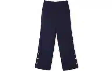 恒源祥 高腰阔腿裤垂坠感纯色休闲裤 女款