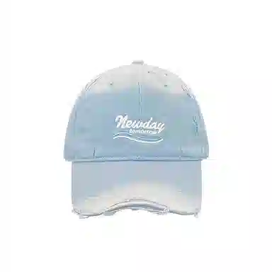 韩版大头围软顶宽檐大脸遮阳粉色字母刺绣小众潮牌显脸小帽子 优质纯棉材质 时尚鸭舌帽 男女同款情侣款