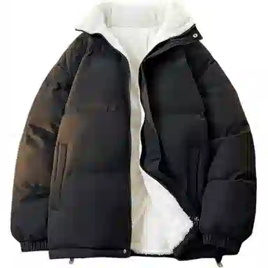 Warrior Classic Smile Logo Puffer Jacket