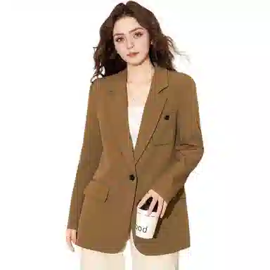 法文箱子 长袖通勤休闲西装 女款