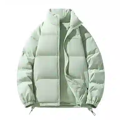 棉致 简约纯色基础宽松棉服 男女同款