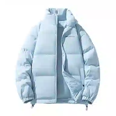 棉致 简约纯色基础宽松棉服 男女同款