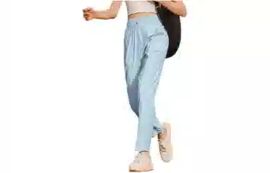 蕉下 纯色高弹中腰休闲裤 女款