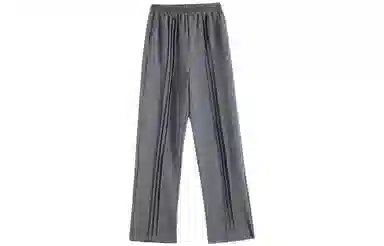 【dme】 纯色中腰休闲裤 女款 深灰色