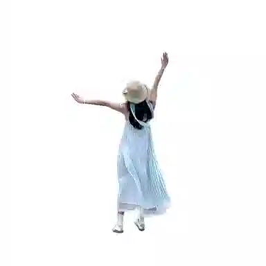 邓大喵 舒适气质时尚吊带连衣裙 女款