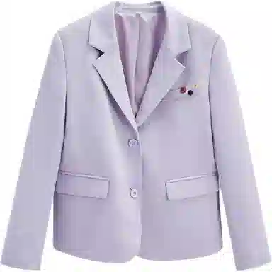 爱依服 纯色舒适简约西装 女款