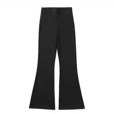 二三二三 蜜桃臀健身户外微喇瑜伽裤简约修身喇叭裤高腰塑身裤 女款