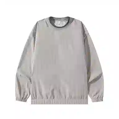 曲韩 打底衫潮流拼接上衣服长袖卫衣 男女同款