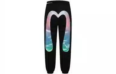 EVISU AW23 Sweatpants Black