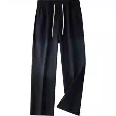 希越 宽松直筒垂感渐变抽绳休闲裤 男款