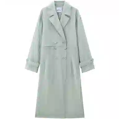 Peacebird Acetate Blend Cropped Jacket Green