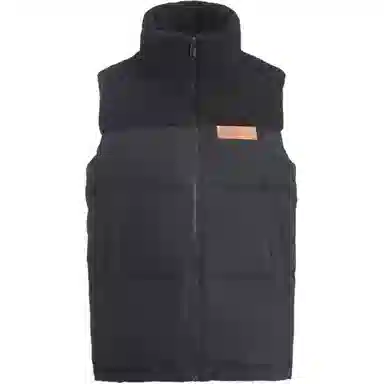 鸭鸭 纯色时尚休闲立领无袖羽绒马甲 女款