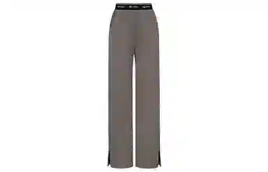 美洋 高腰直筒开叉休闲裤 女款