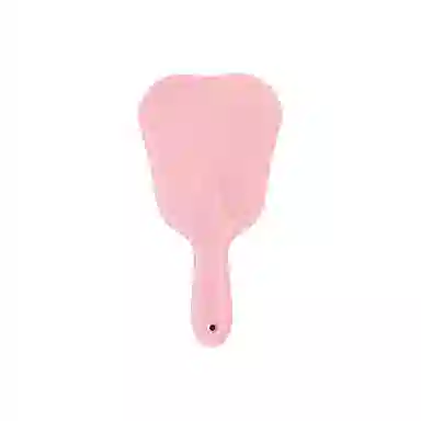 计轩 平面便携化妆双面迷你高清手柄镜