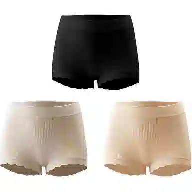 Lanmu Antibacterial Seamless Cool Underwear 3-Pack Women