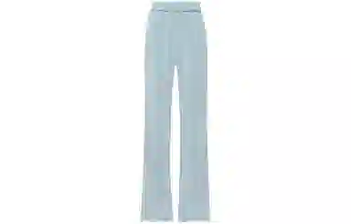 美洋 纯色松紧高腰阔腿休闲裤 女款