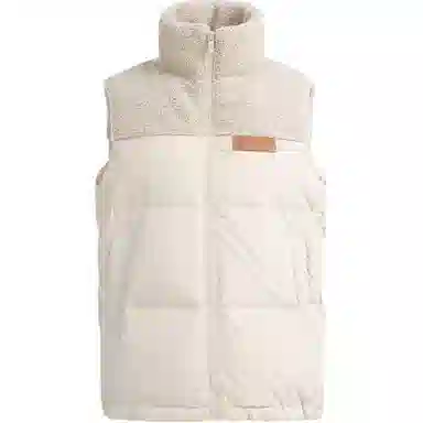 鸭鸭 纯色时尚休闲立领无袖羽绒马甲 女款