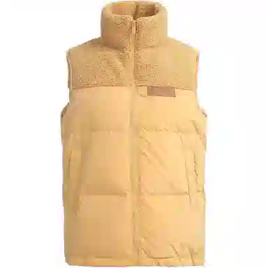 鸭鸭 纯色时尚休闲立领无袖羽绒马甲 女款