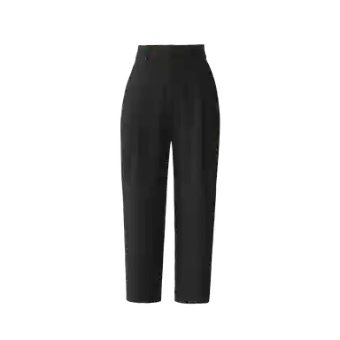 娅丽达 通勤高腰纯色哈伦休闲裤 女款