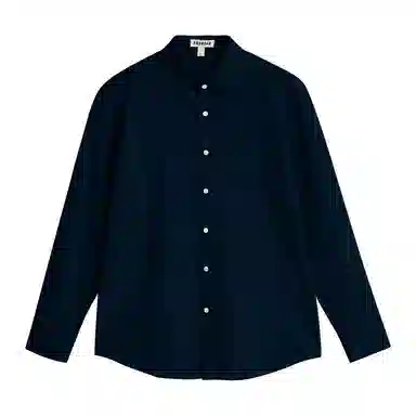 丹宁哲学 舒适无拘束高弹力修身针织长袖衬衫 男款