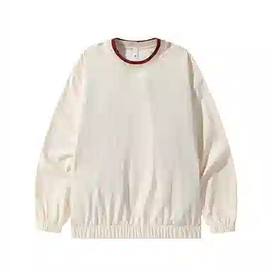 曲韩 打底衫潮流拼接上衣服长袖卫衣 男女同款
