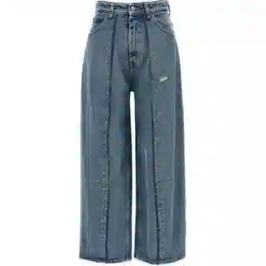 MM6 Maison Margiela SS24 Denim Pants Light Blue